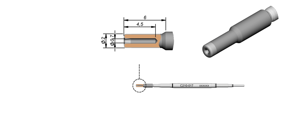 C210017 - Cartridge for T210 handpiece